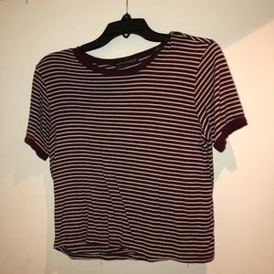 Short Sleeved Striped Top